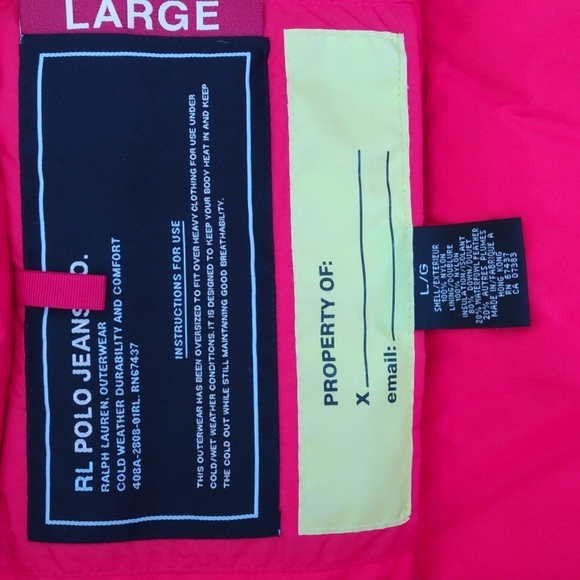 Vintage Polo down vest - Picture 5 of 8